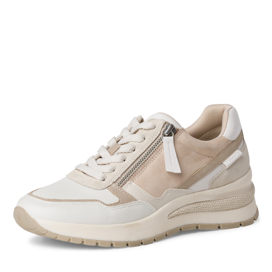 Beige Alta-Turnschuhe