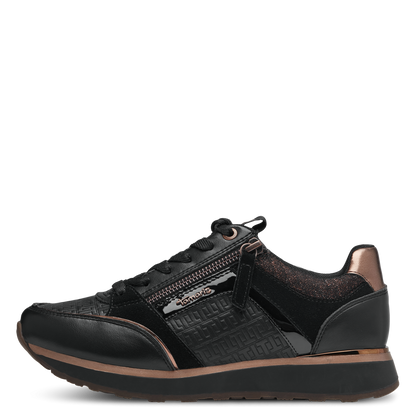 Kombinierte schwarze Marseille-Sneaker