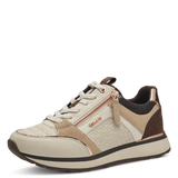 Baskets Marseille Beiges Combinées femmes Tamaris Belgique Nouvelle Collection Automne/hiver 2023
