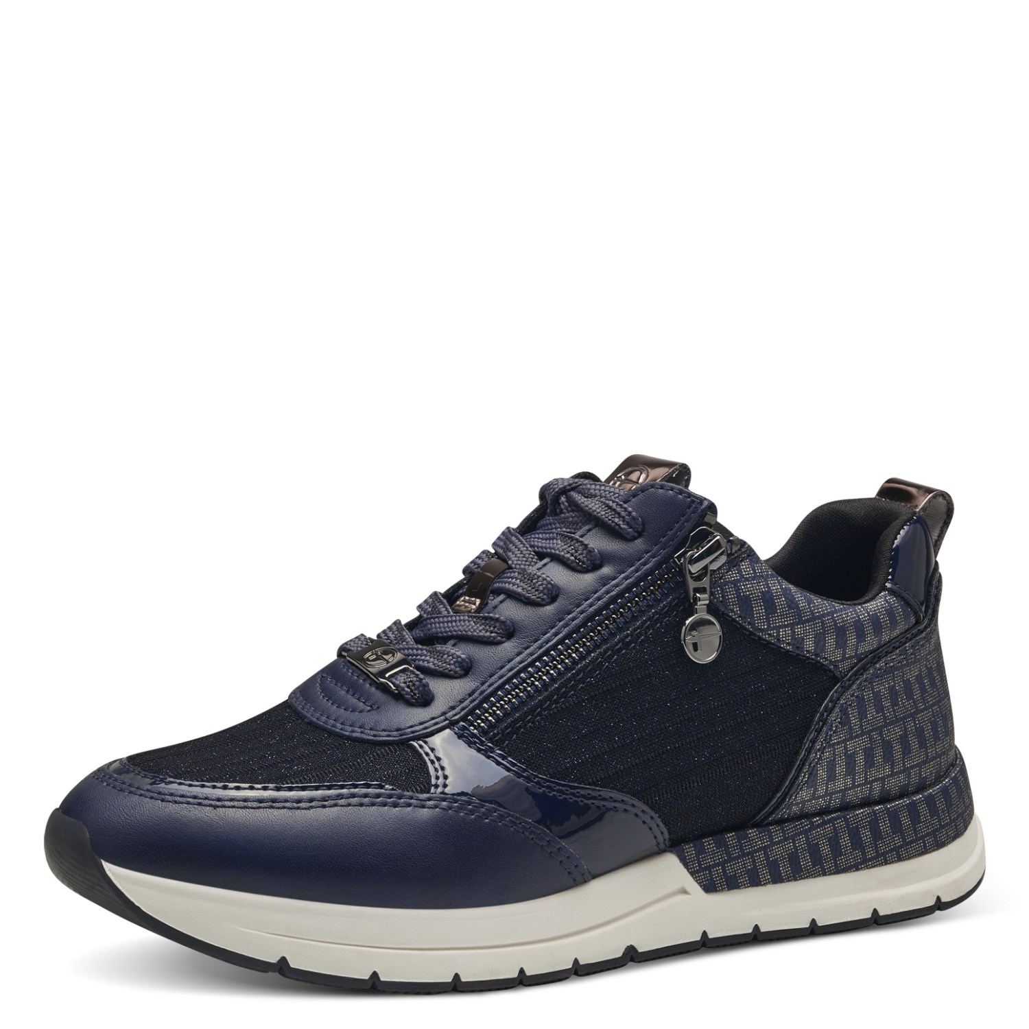 Baskets Gypso Bleues 23732 femmes Tamaris Belgique nouvelle collection automne/hiver 2023