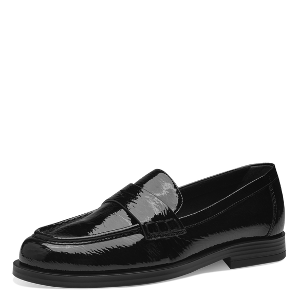 Mocassins Chêne Noirs 24311 femmes Tamaris Belgique Nouvelle Collection automne/hiver 2023