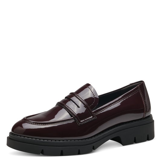 Mocassins Cormier Bordeaux 24313 femmes Tamaris Belgique nouvelle collection automne/hiver 2023