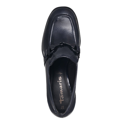 Douglas blauwe loafers 