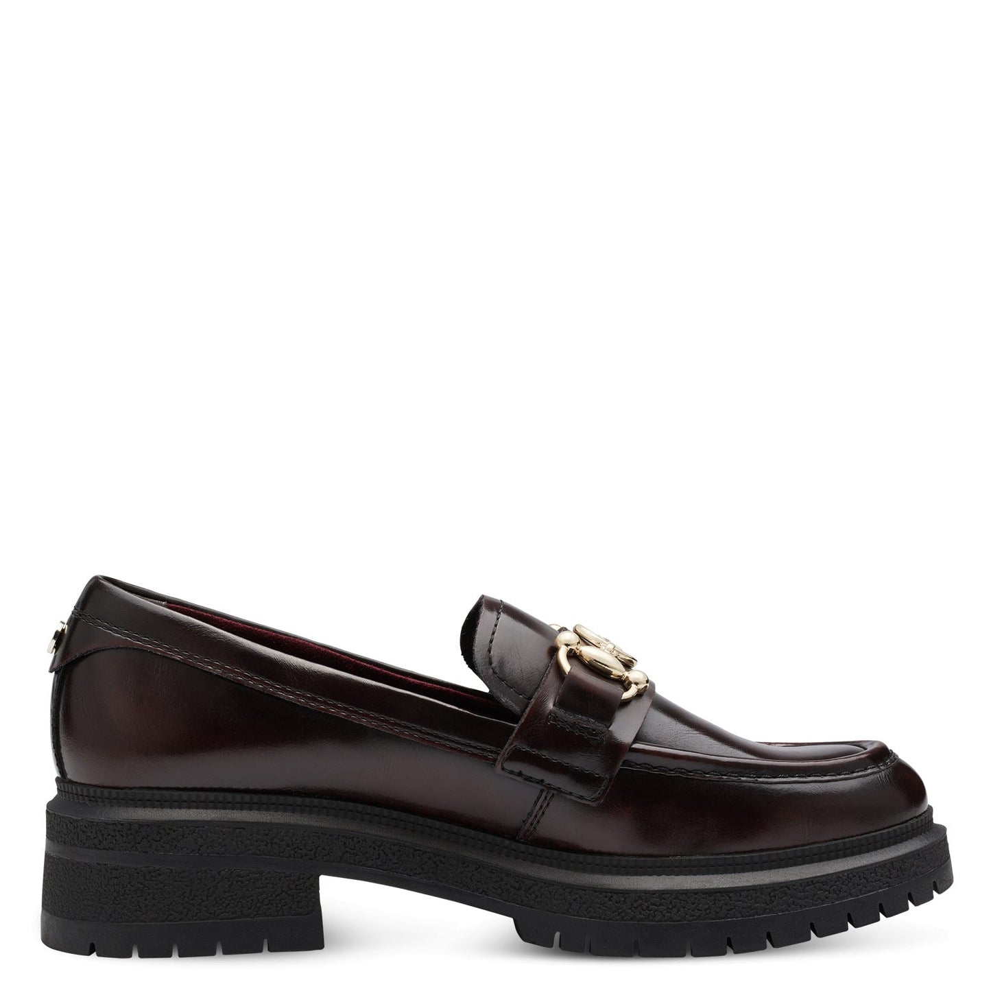 Mocassins Fusain Bordeaux