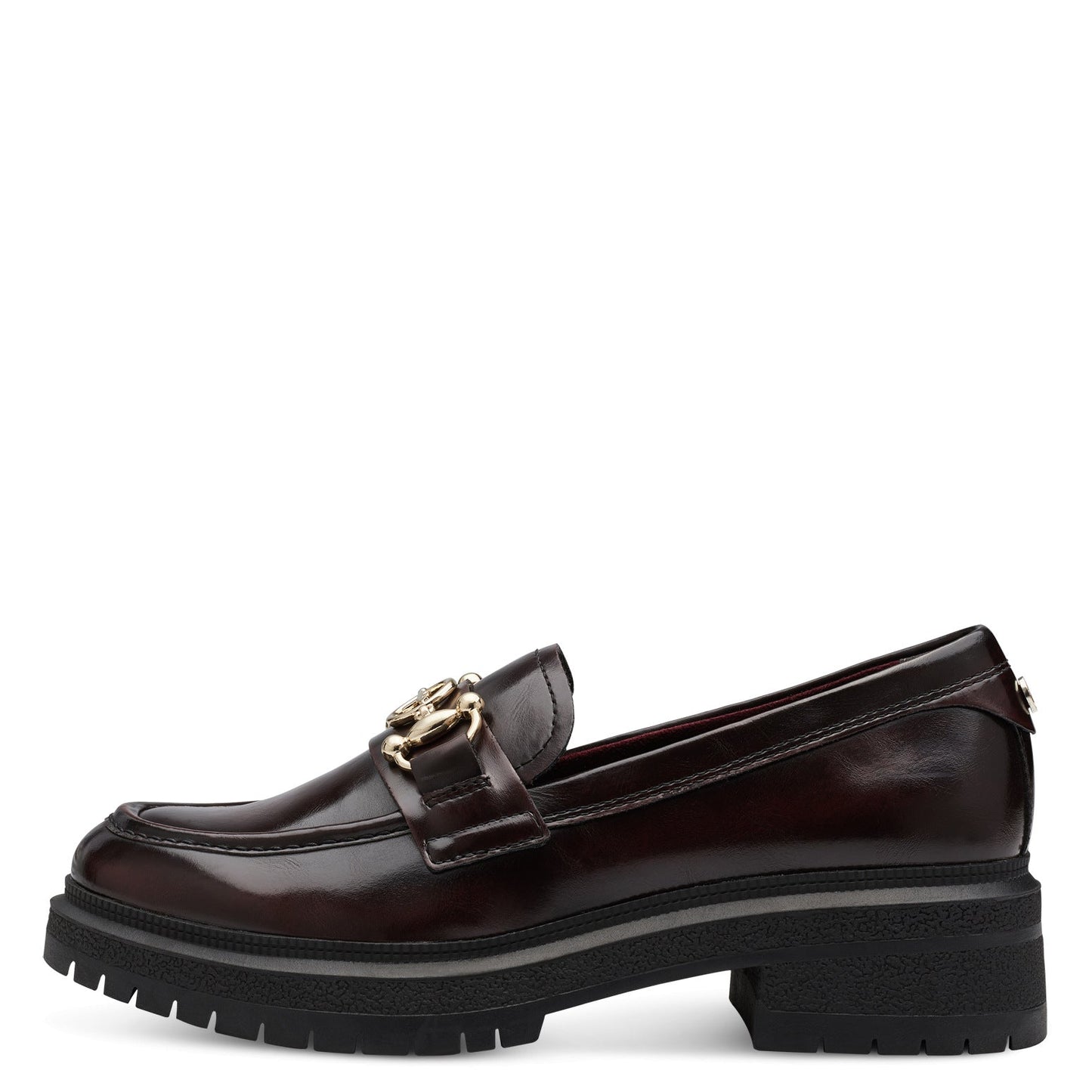 Mocassins Fusain Bordeaux