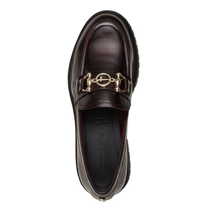 Mocassins Fusain Bordeaux