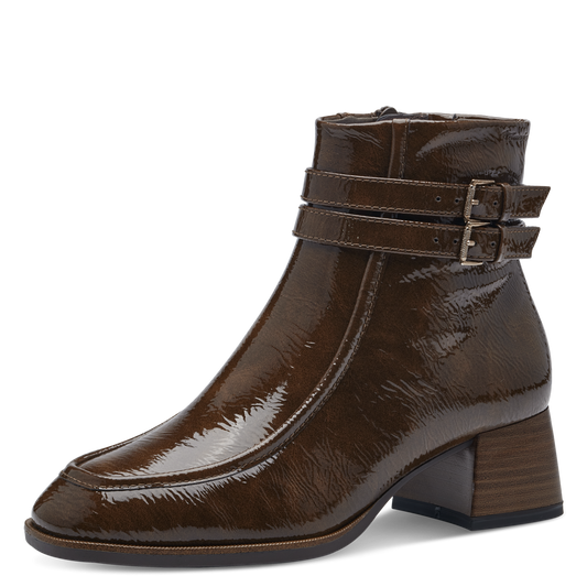 Boots Oranger Bruns 25044 femmes Tamaris Belgique Liège Nouvelle collection automne/hiver 2023