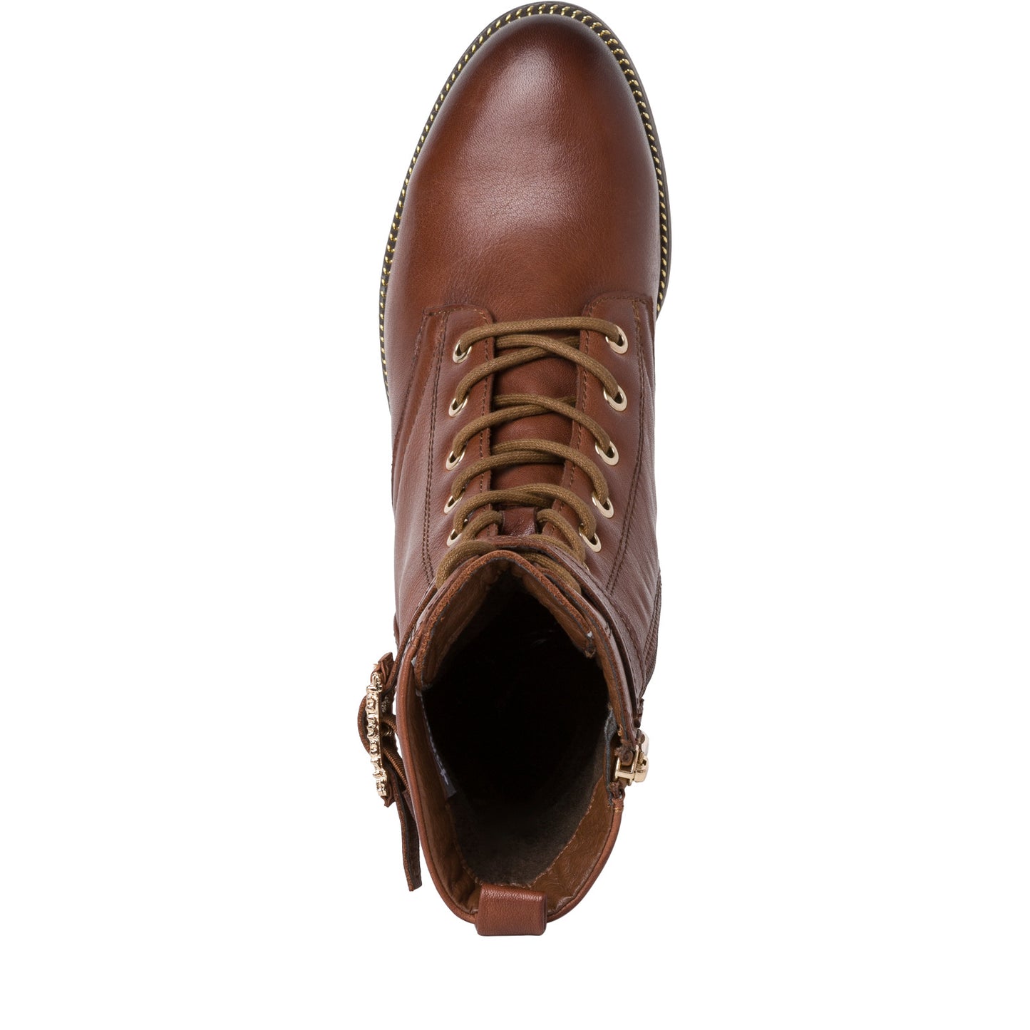 Braune Akron-Stiefel
