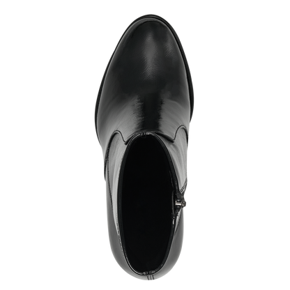Schwarze Flugzeugstiefel 