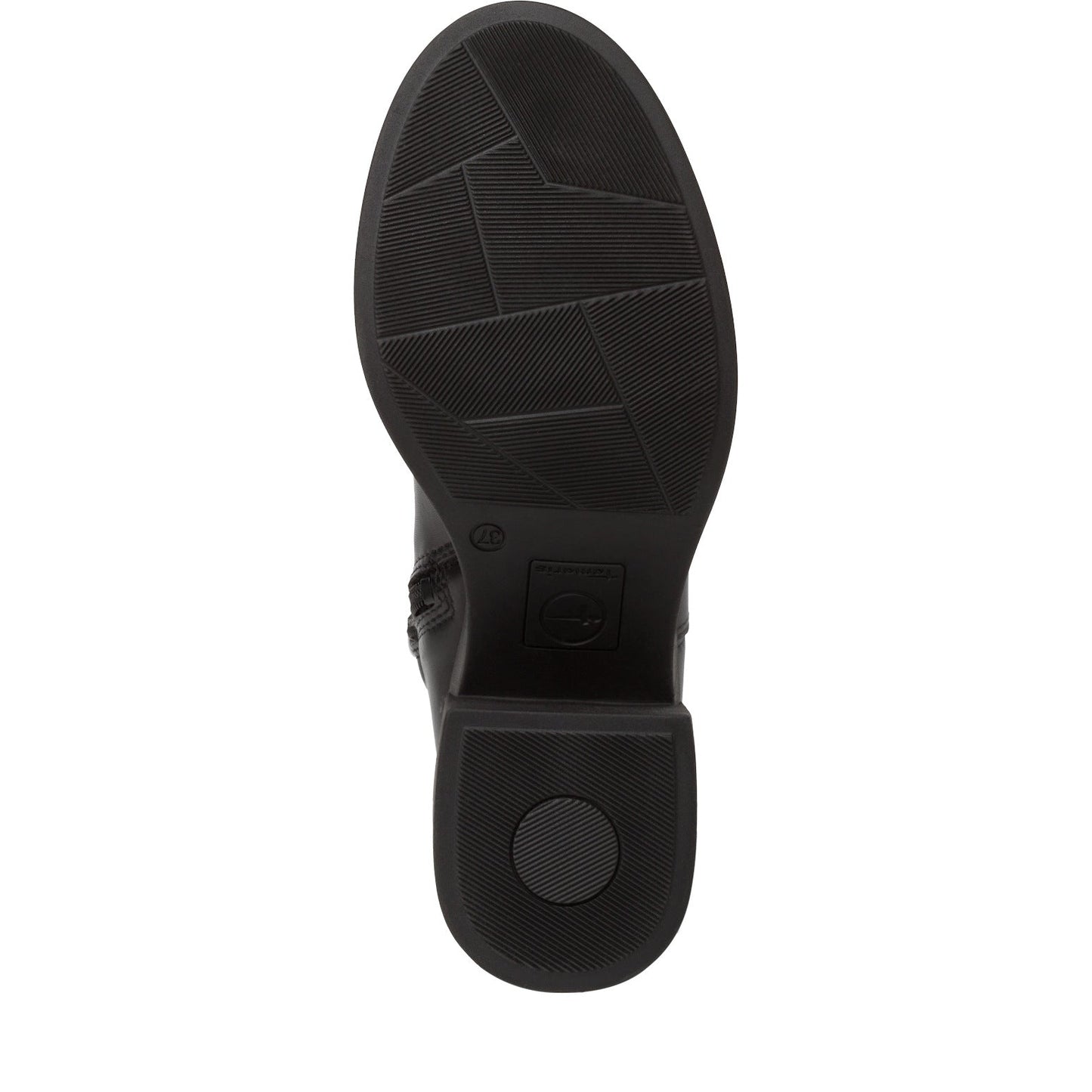Schwarze Mandarin-Stiefel 