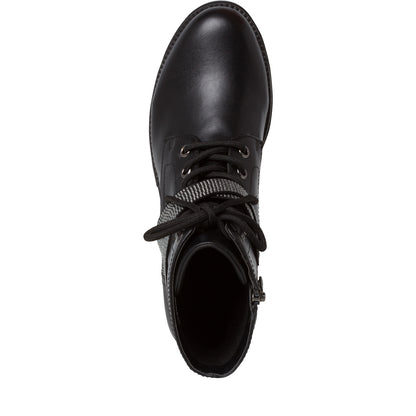 Schwarze Maloy-Stiefel