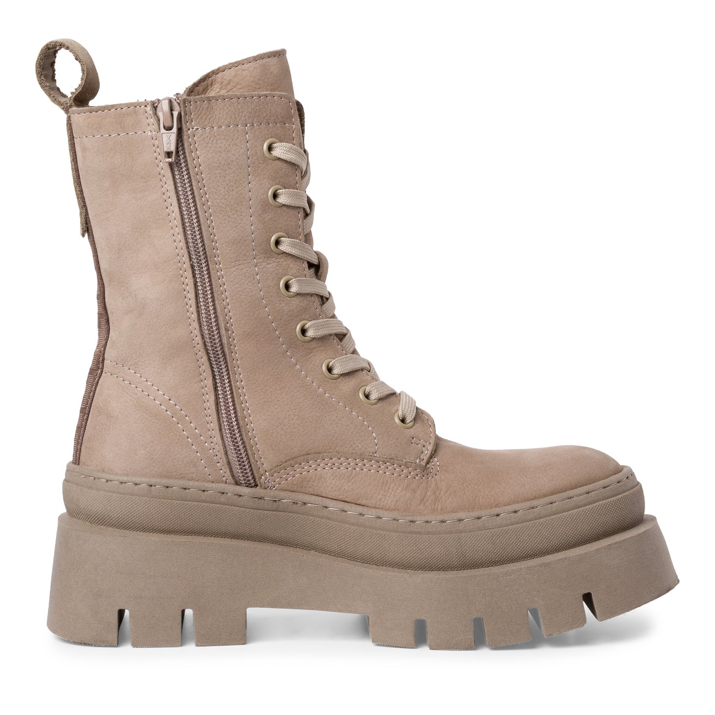 Beige Baltimore Stiefeletten