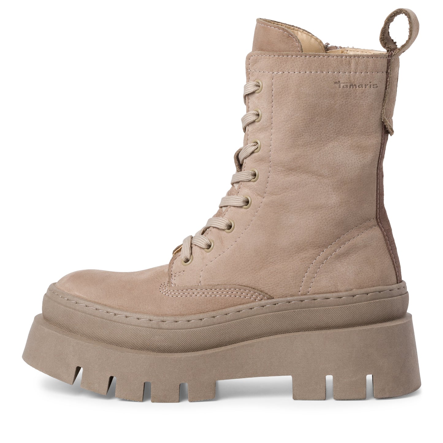 Beige Baltimore Stiefeletten