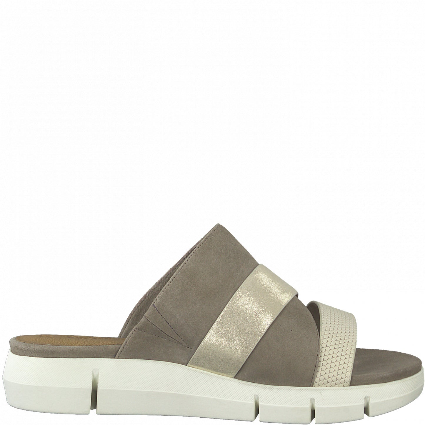 Bendigo Khaki Pantoletten