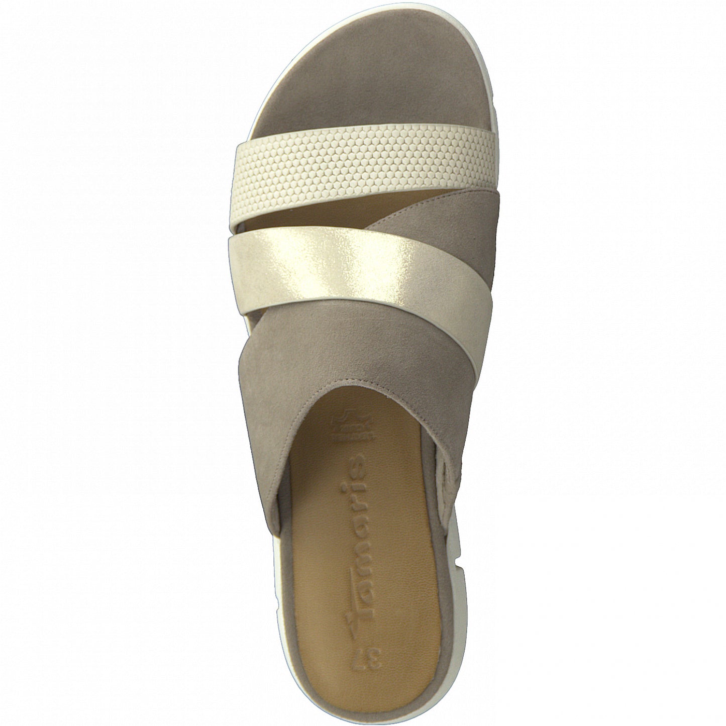 Bendigo Khaki Pantoletten