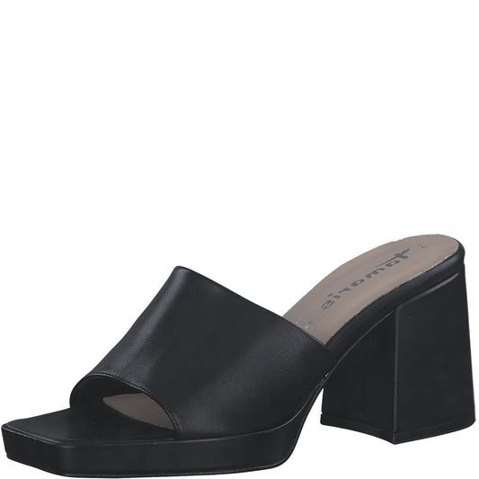 Mules Toucas Noires 27222 noir Tamaris Belgique Liège