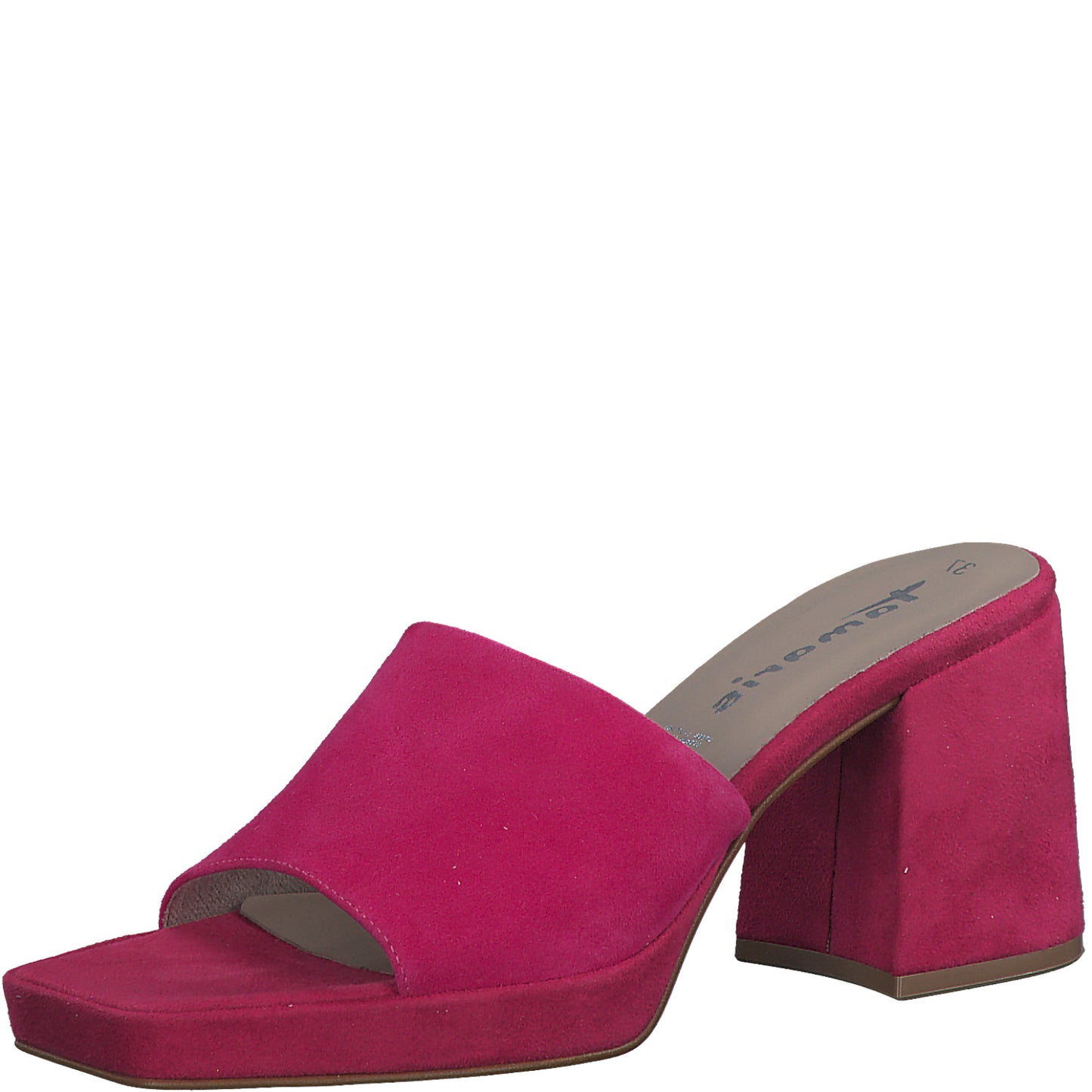 Mules roses femmes Tamaris Belgique