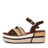 Sandales Albury Brunes