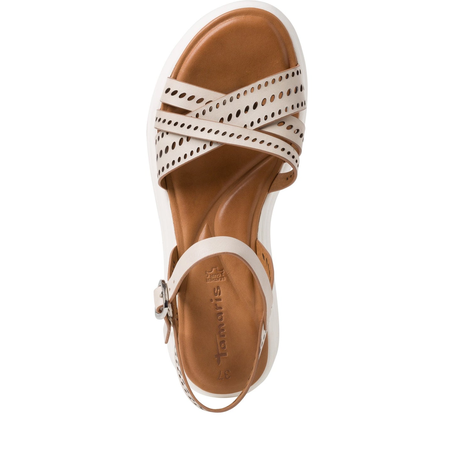 Beige Bern sandalen