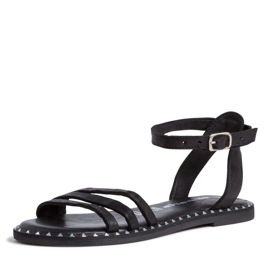 Schwarze Luanda-Sandalen