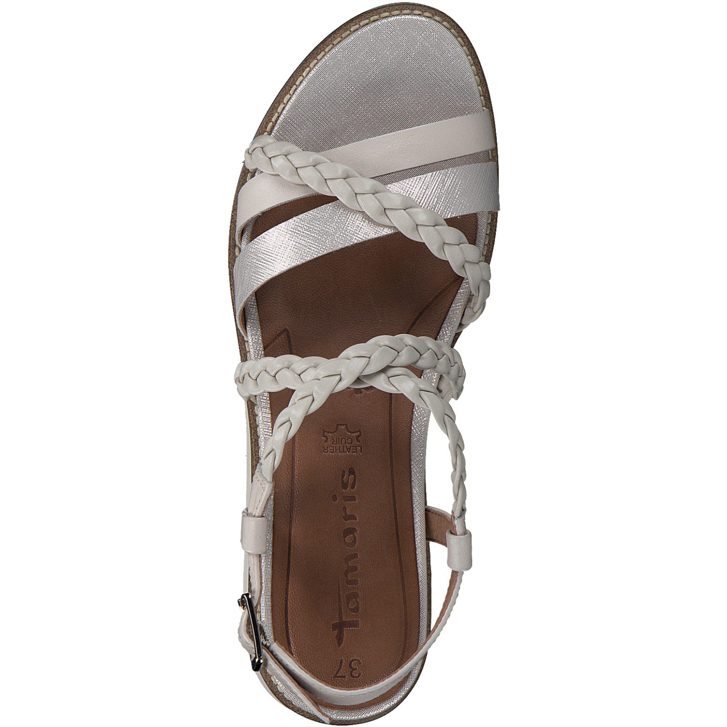 Beige Cairns-Sandalen