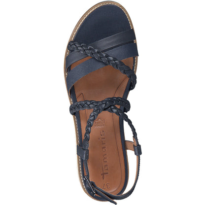 Blauwe Cairns-sandalen