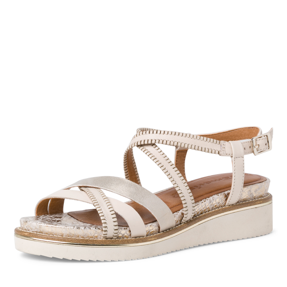 Gecombineerde beige Cairns sandalen