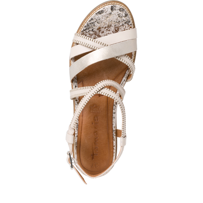 Gecombineerde beige Cairns sandalen