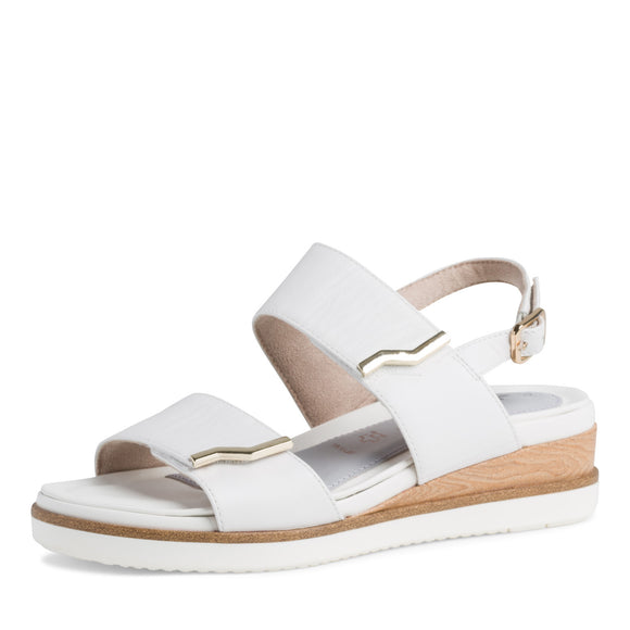 Witte Londense sandalen