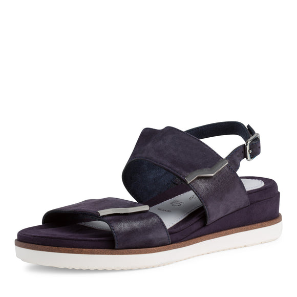 Blauwe Londense sandalen