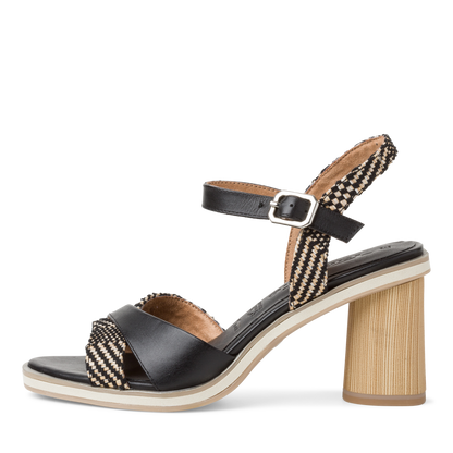 Schwarze Mistical Sandalen