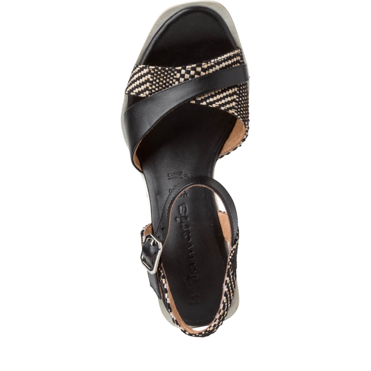 Schwarze Mistical Sandalen