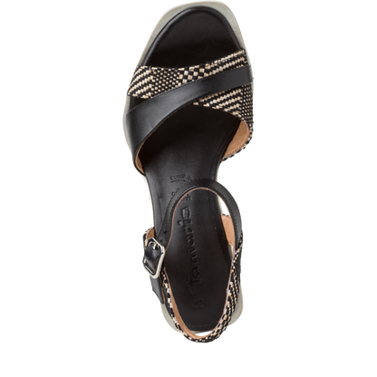 Schwarze Mistical Sandalen
