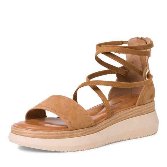 Sandales camel femmes Tamaris Belgique