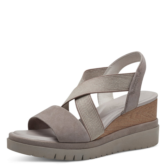 Sandales taupe femmes Tamaris Belgique