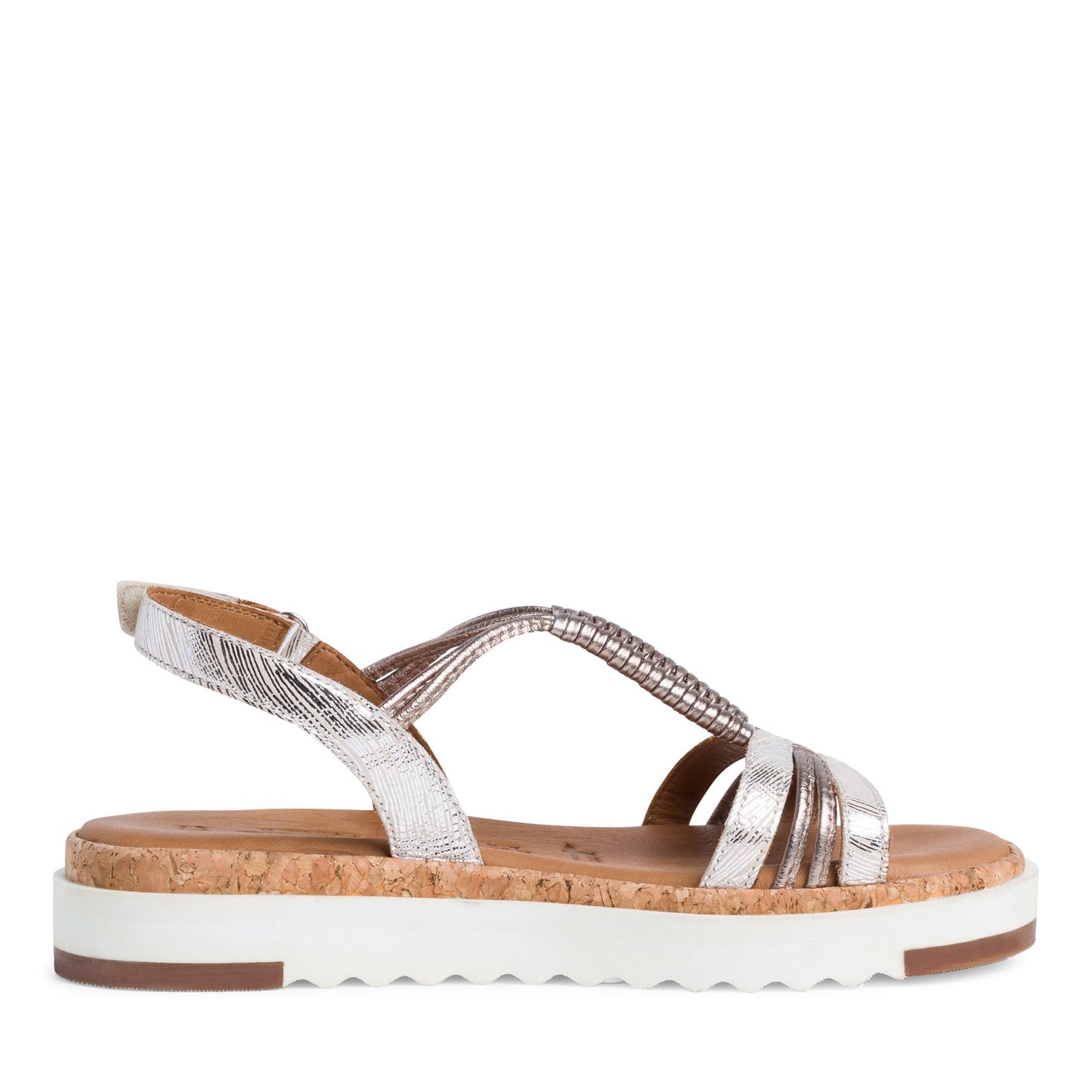 Zilveren Manilla-sandalen