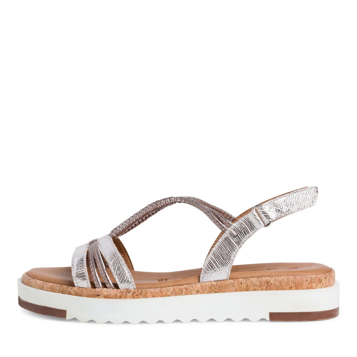 Zilveren Manilla-sandalen