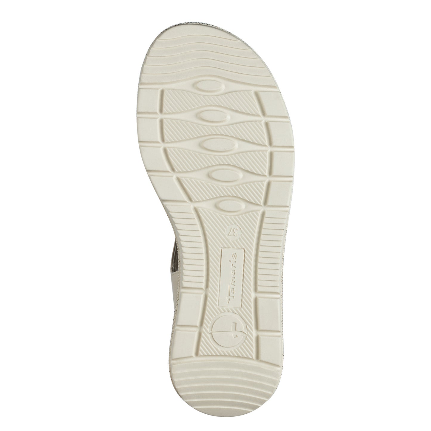 Beige Sausset-Sandalen