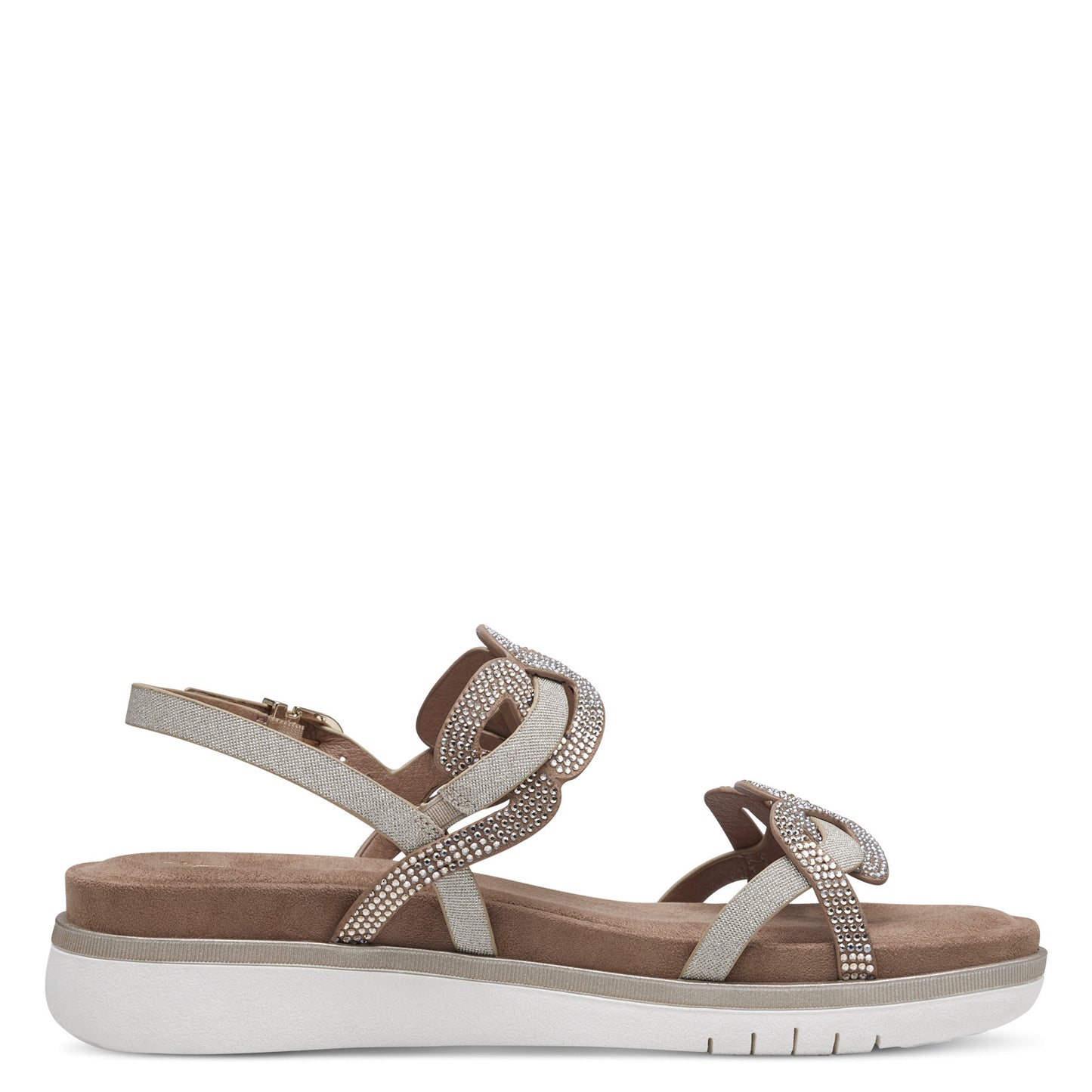 Beige mimosa sandalen
