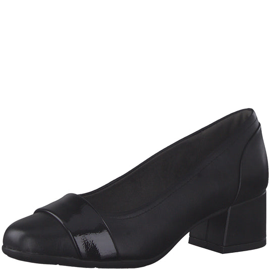 Schwarze Body-Pumps