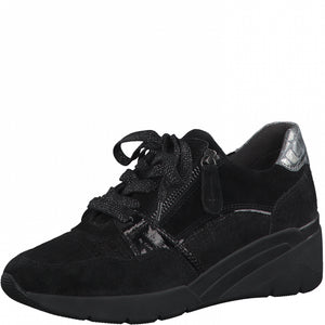 Zwarte Leirvik-sneakers