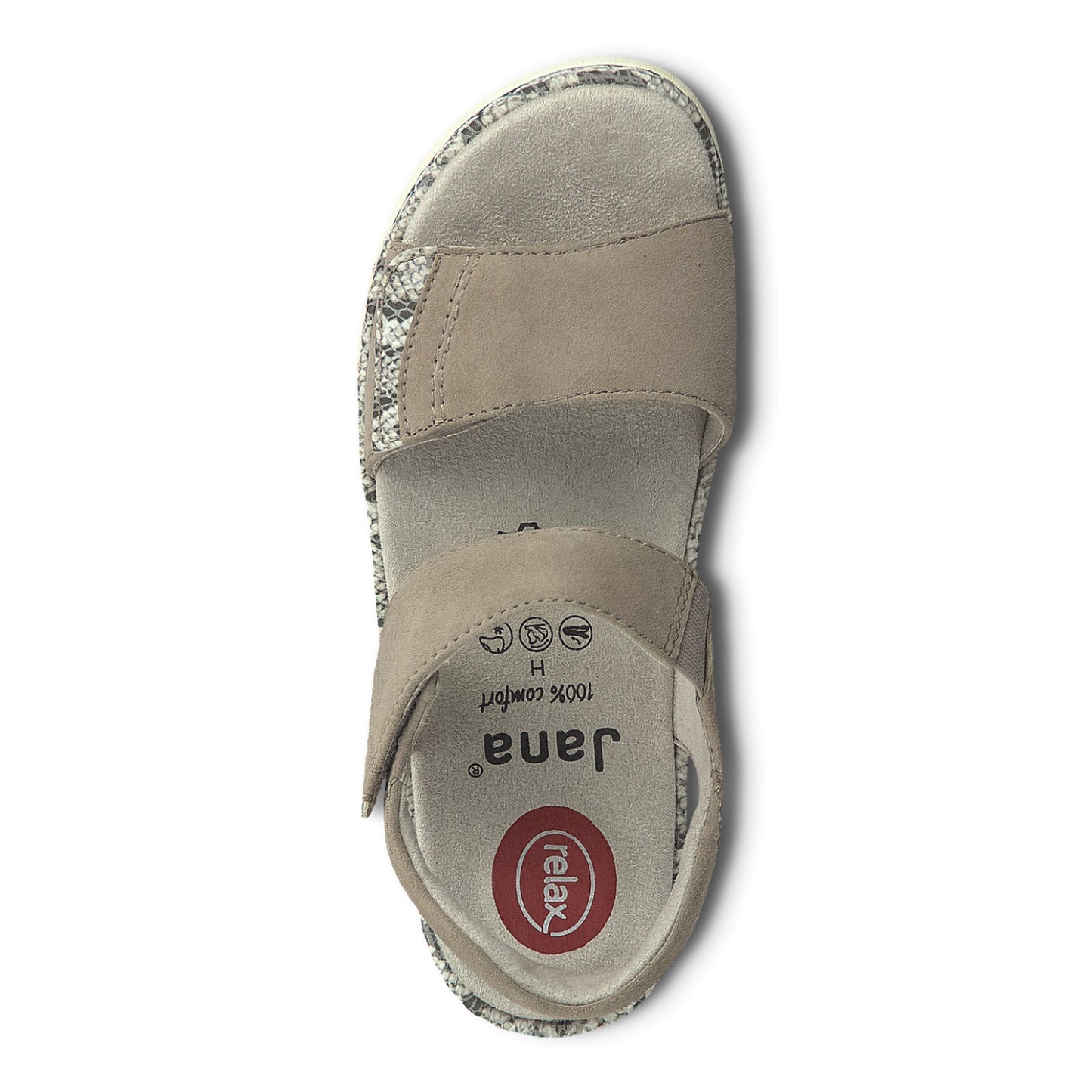 Taupe Copenhagen sandalen