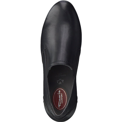 Schwarze Rochester-Loafer