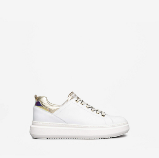 Witte Nowra-sneakers