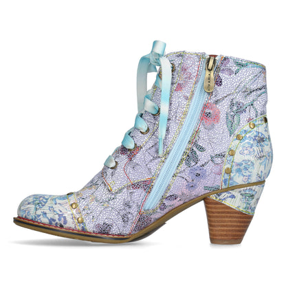 Malvenfarbene Alcbaneo-Stiefel