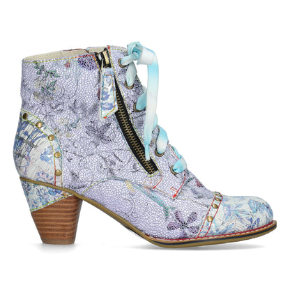 Malvenfarbene Alcbaneo-Stiefel