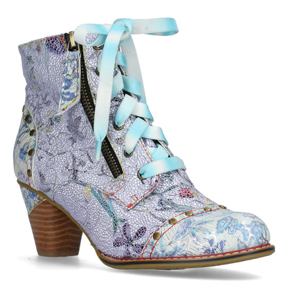 Malvenfarbene Alcbaneo-Stiefel