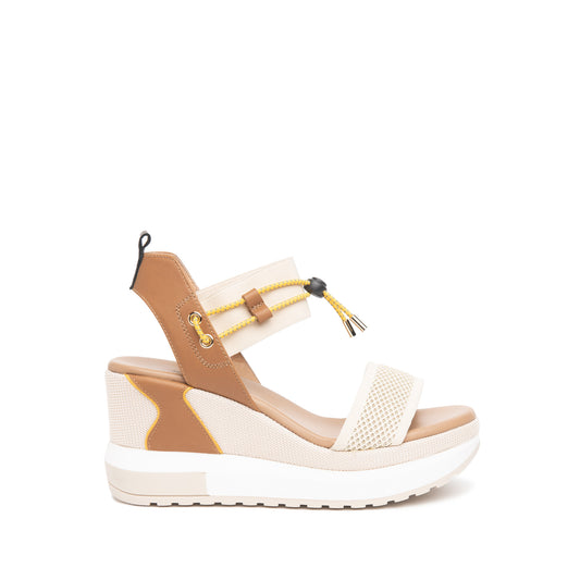 Senlisse Camel Sandalen