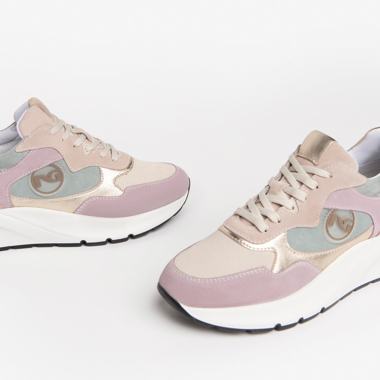 Beige Marignane-sneakers