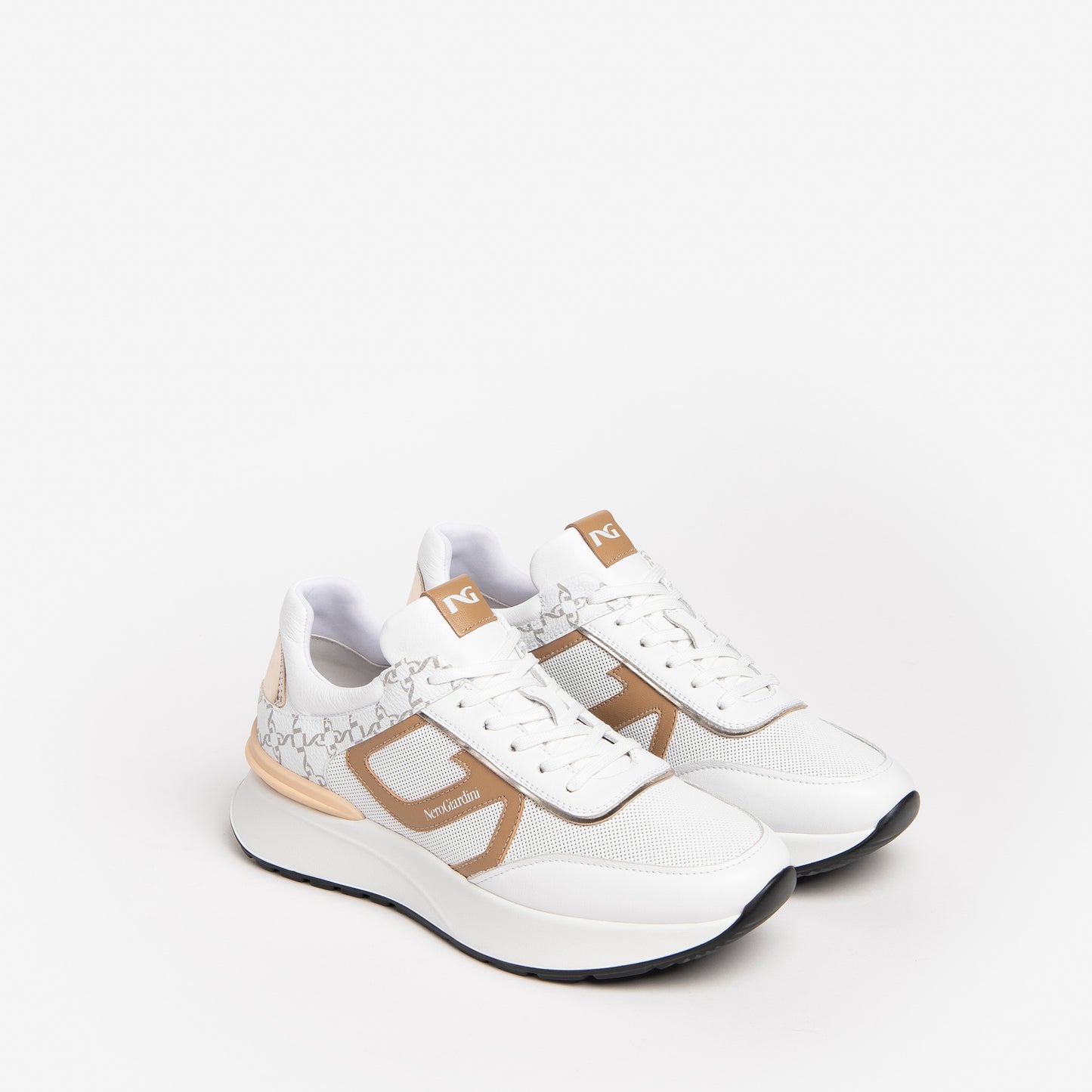 Witte Sisteron-sneakers